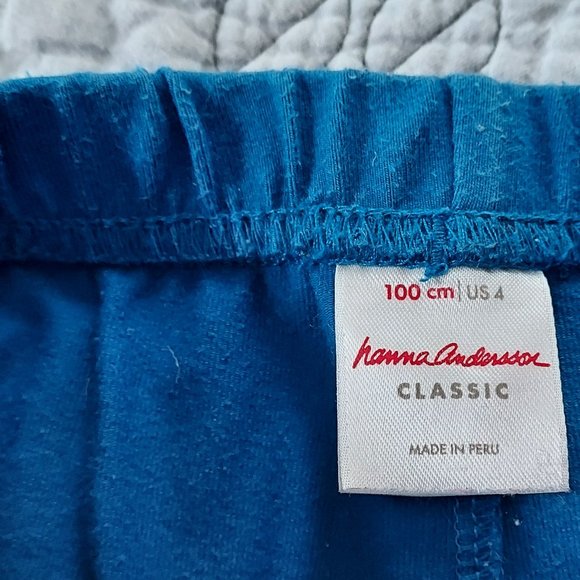 Set of 2: Hanna Andersson Leggings, Girls Size 4 - Picture 3 of 6